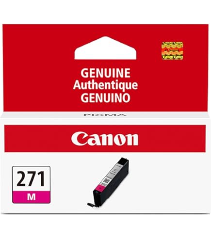 Amazon.com: Canon CLI-271XL Genuine Black Ink Tank, Compatible